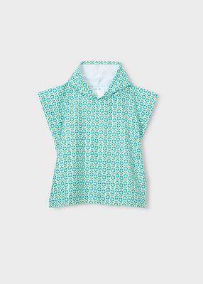 Mayoral- Mini- Printed Beach Poncho Towel