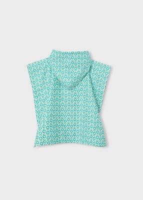 Mayoral- Mini- Printed Beach Poncho Towel