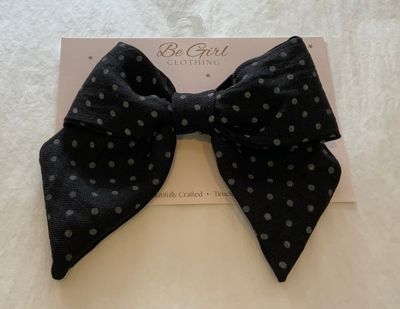 Be Girl Clothing- Polka Dot Classic Bow