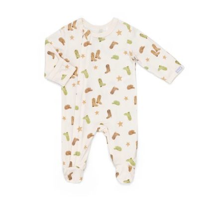 Coccoli- Boy Boots Modal Zipper Footie