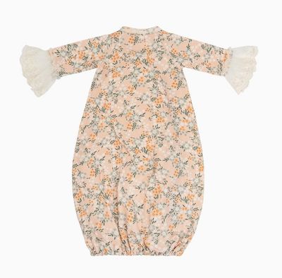 Haute Baby- Ava's Garden Gown w/Headband