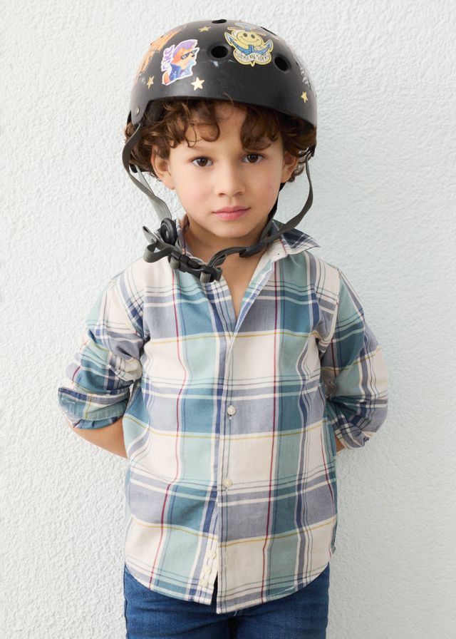 Mayoral- Mini- Boy Plaid Shirt