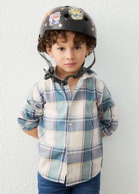 Mayoral- Mini- Boy Plaid Shirt