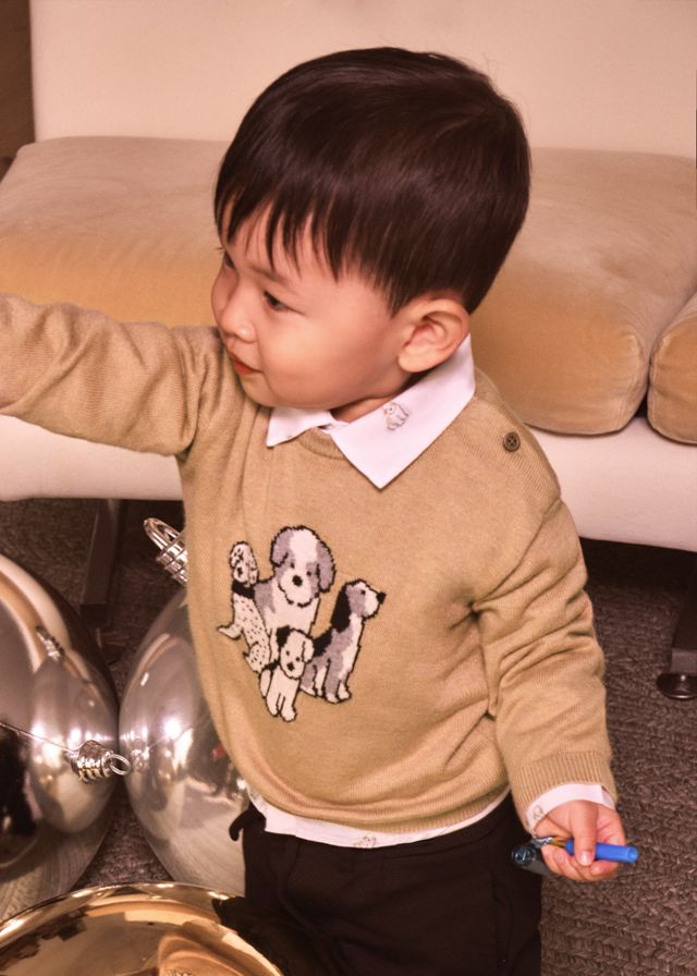 Mayoral- Baby- Animal Intarsia Sweater