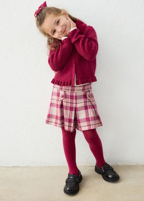 Mayoral- Mini- Girl Plaid Shorts