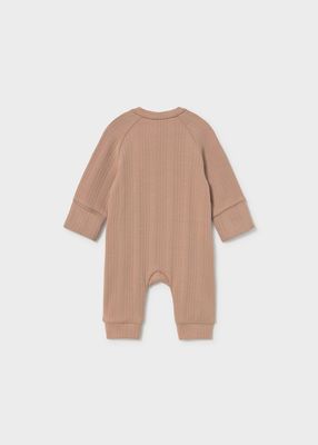 Mayoral- Newborn- Boy Ballon Embroidered Pocket Romper