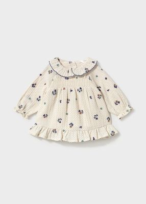 Mayoral- Newborn- Printed Dress