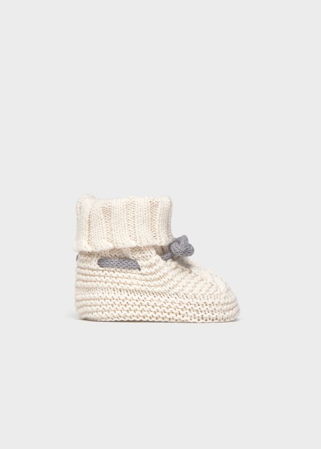 Mayoral- Newborn- Knit Shoes