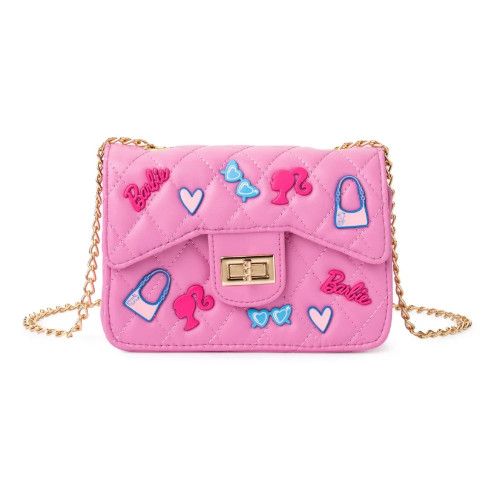 Tiny Treats- Barbie™ Classic Quilted Mini Handbag with Charms