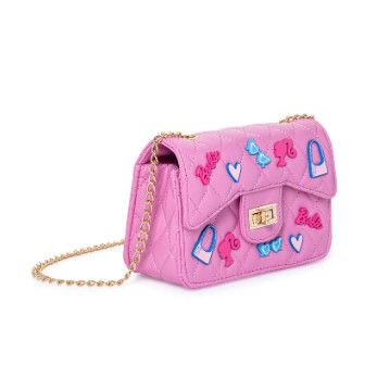 Tiny Treats- Barbie™ Classic Quilted Mini Handbag with Charms