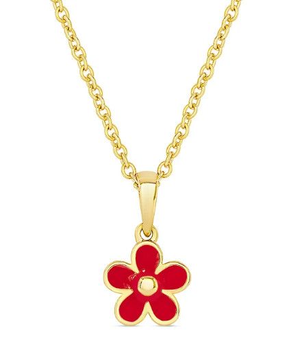 Lily Nily- Flower Pendant Necklace