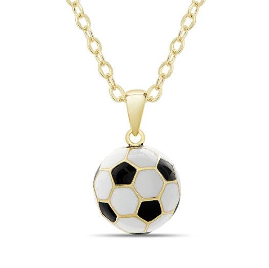 Lily Nily- Soccer Ball Pendant Necklace