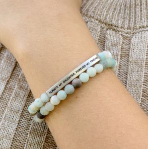 Inspiration Co.- Always My Daughter, Forever My Friend Bracelet