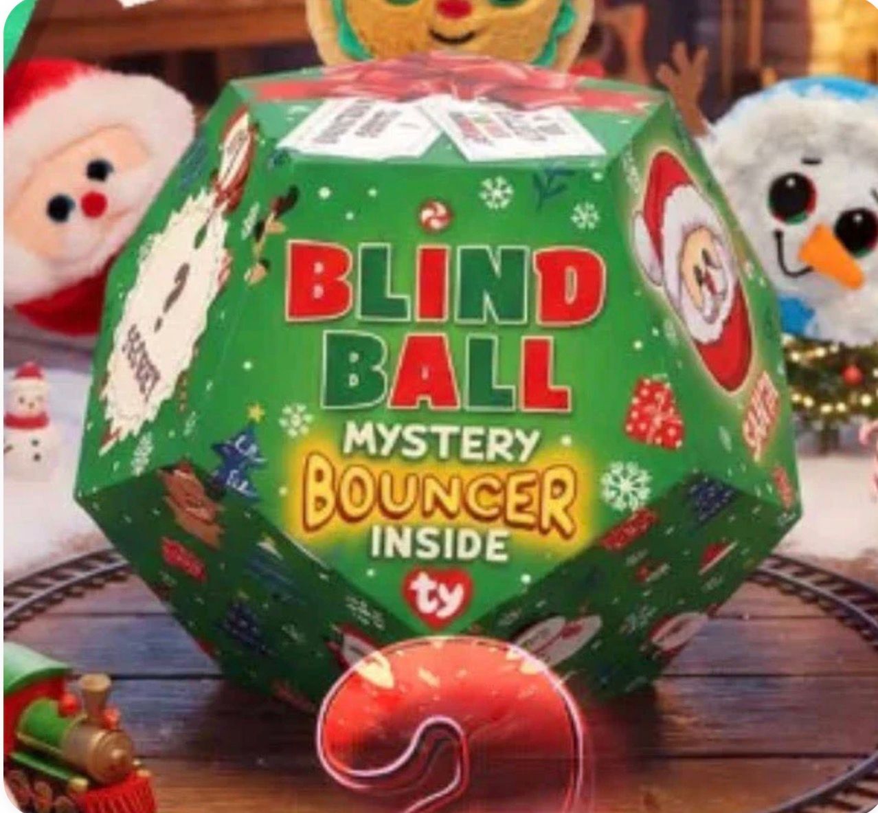Ty Inc.- Beanie Bouncers Christmas Limited Edition-Mystery
