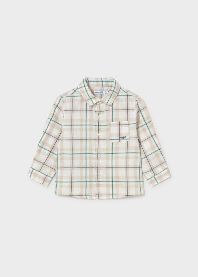 Mayoral- Baby- Plaid Woven Cotton Shirt