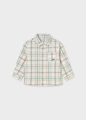 Mayoral- Baby- Plaid Woven Cotton Shirt