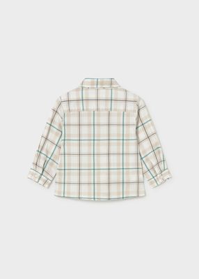 Mayoral- Baby- Plaid Woven Cotton Shirt