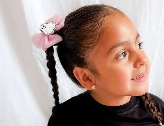 Sweet Wink- Halloween Coquette Tulle Ghost Bow Clip