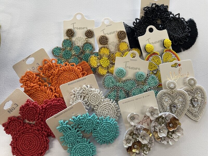 Seed Beading Earrings