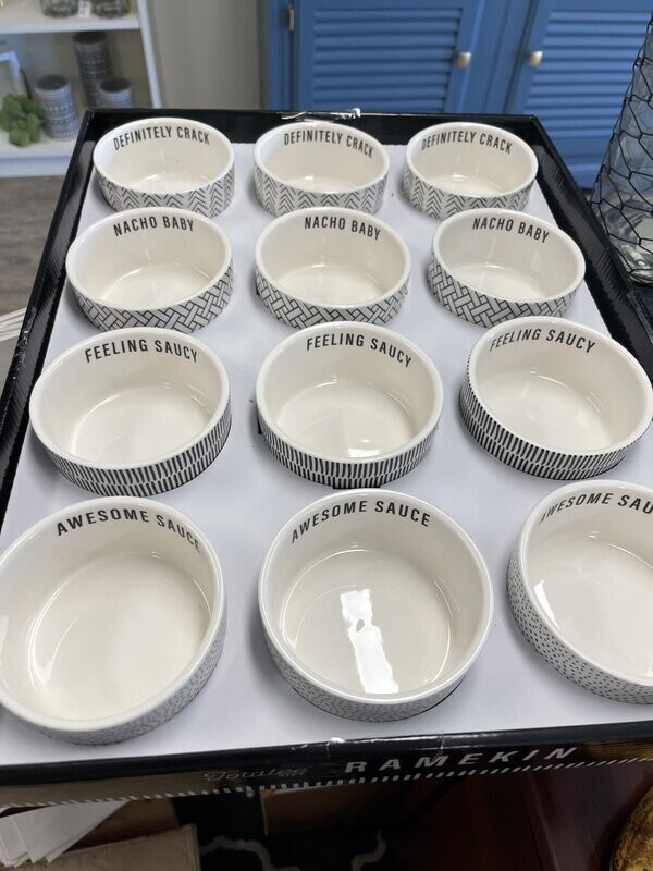 Ceramic Ramekins Bowl Sayings