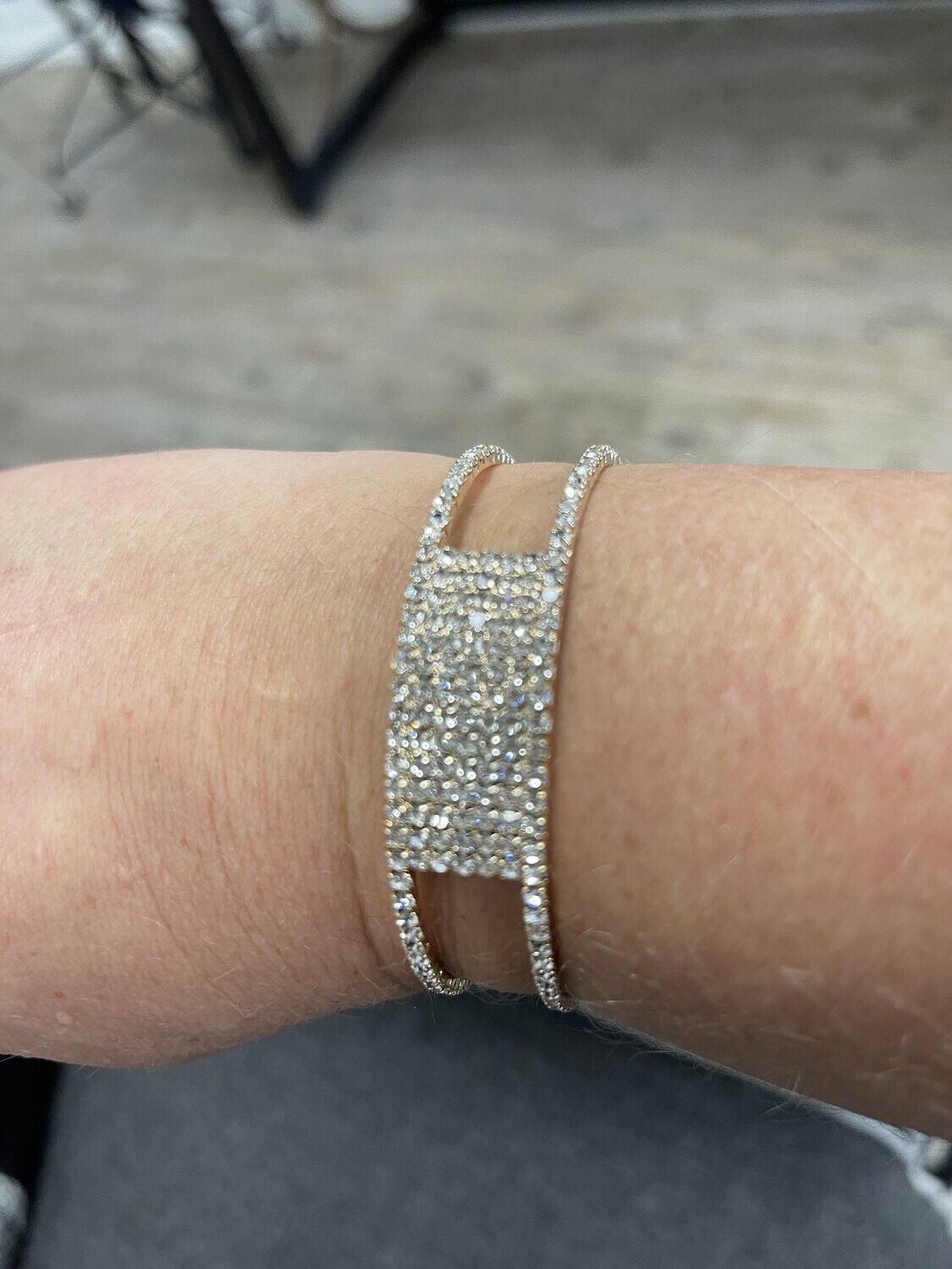 Adjustable Bracelets with Bling, Color: Gold