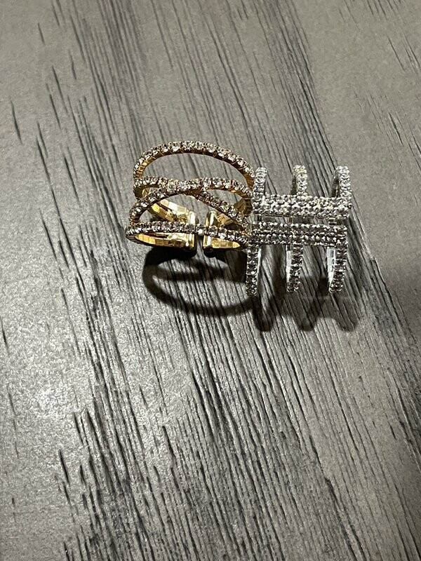 Bling Bling Adjustable Rings