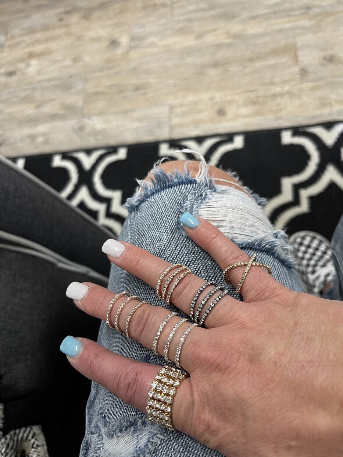Crystal Rings - Adjustable 