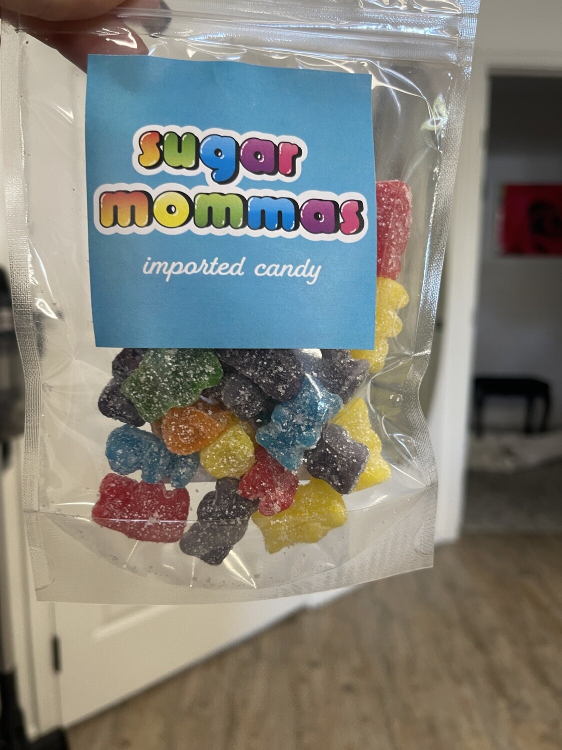 Sugar Mommas Imported Candy Selection, Flavor/Candy: Sour Rainbow Bears