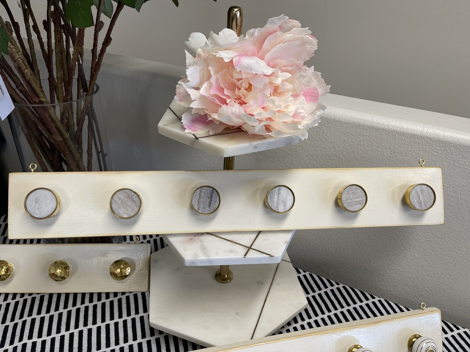 Jewelry Boards, Design: RND/Gold, Color: Cream