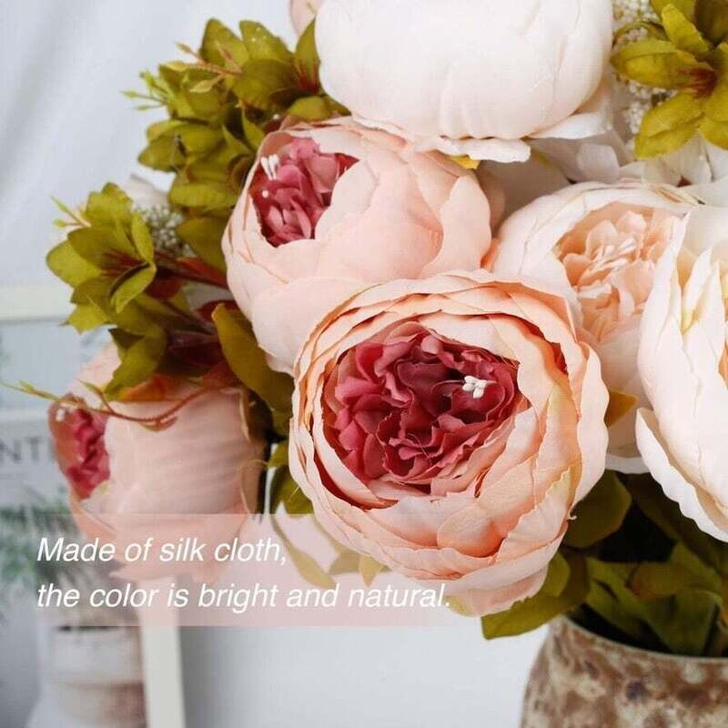 Artificial Peony Silk Peonies Flowers
