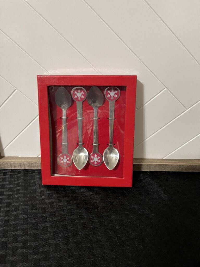 Snowflake Small Spoons - Set of 4