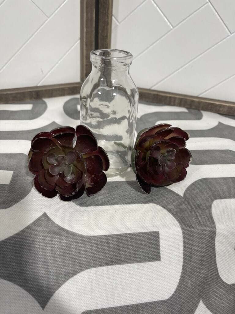 4&quot;Baby Echeveria Pick- Burgandy