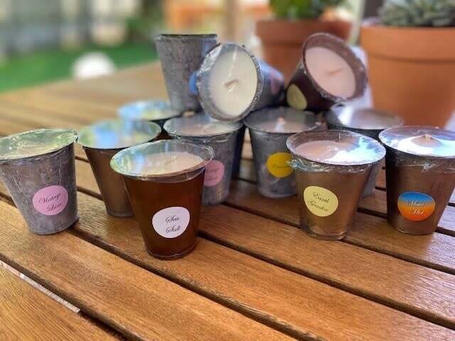 Soy Candle Cup - Vintage Love
