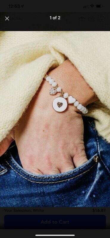 Heart Beaded Braclet
