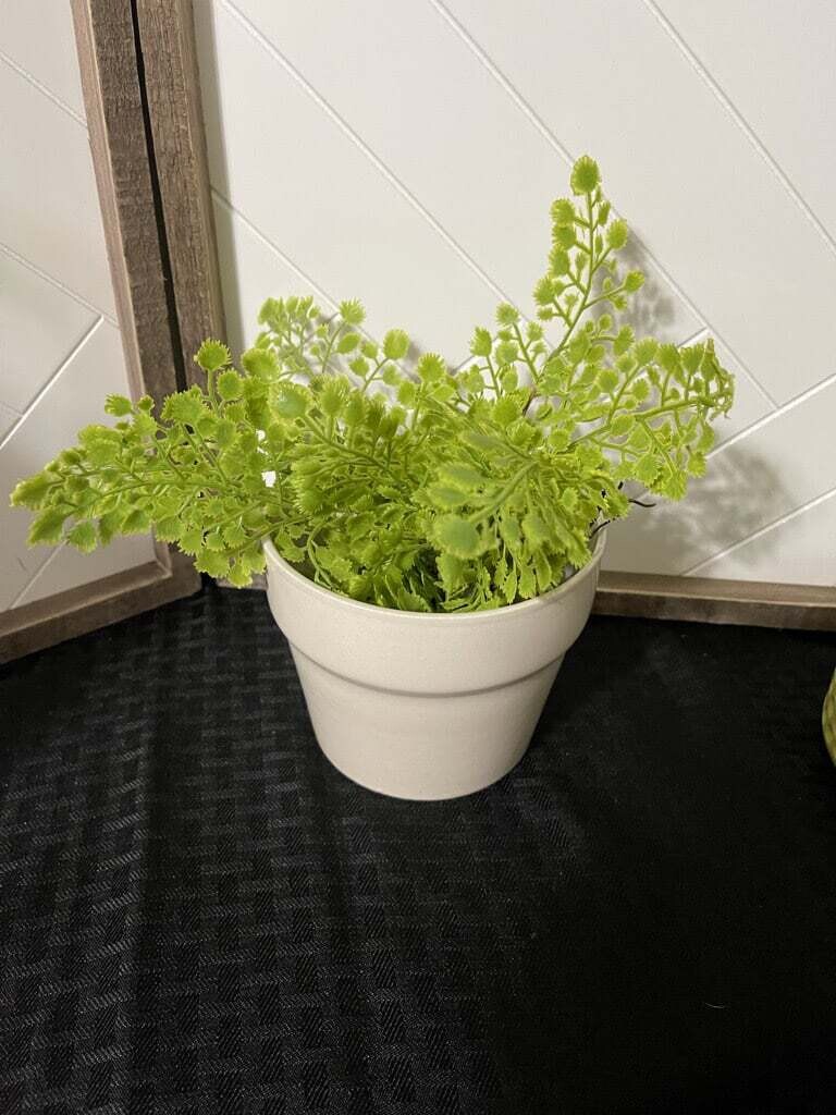 IKEA Tan Ceramic Pot