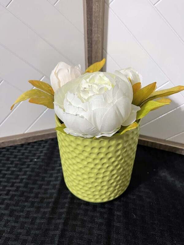 Green Ceramic Vase