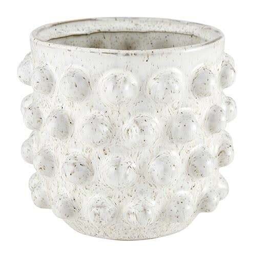 White Dot Pot-Large