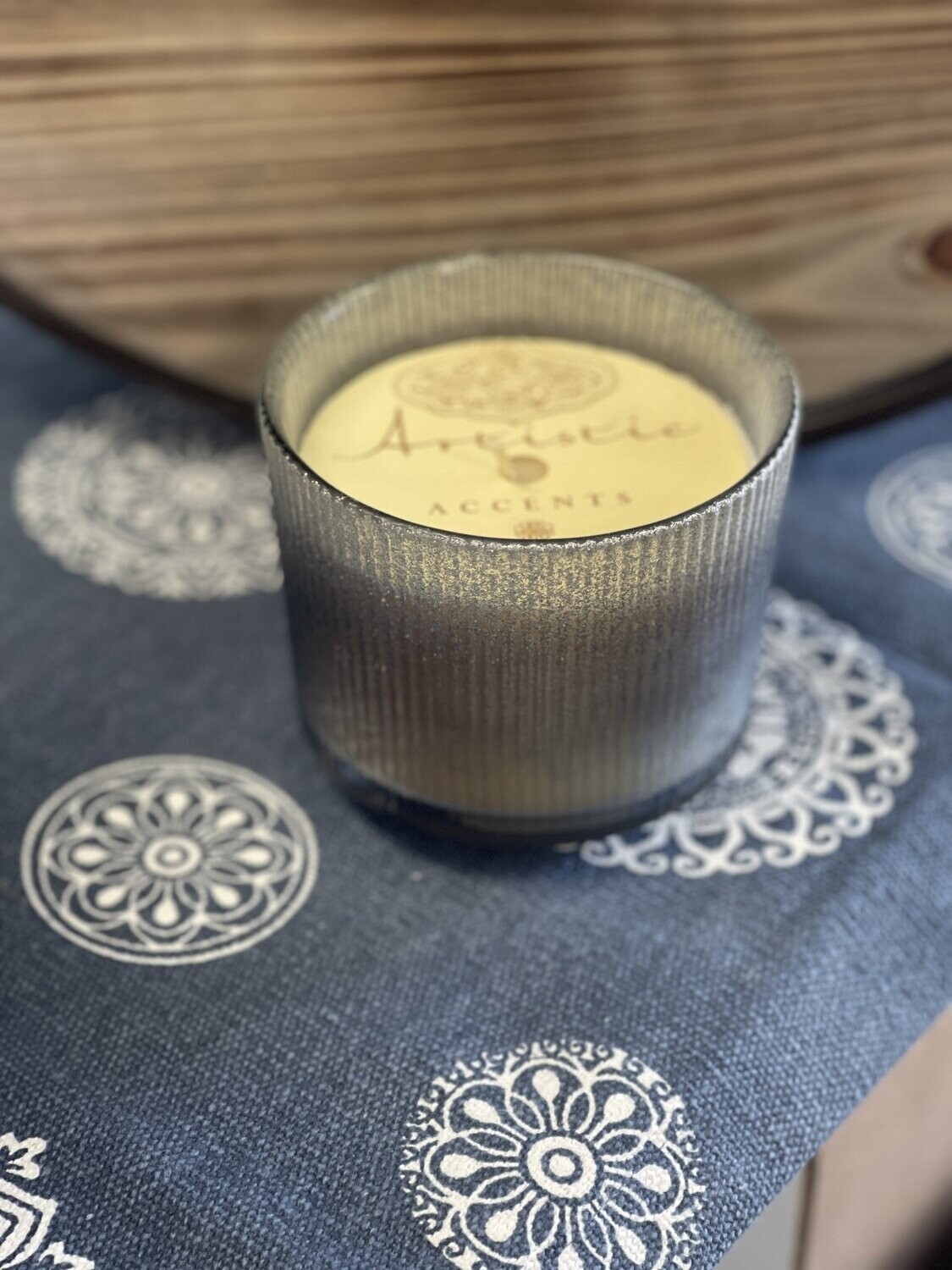 Artistic Accent -Scented Glass  Candle