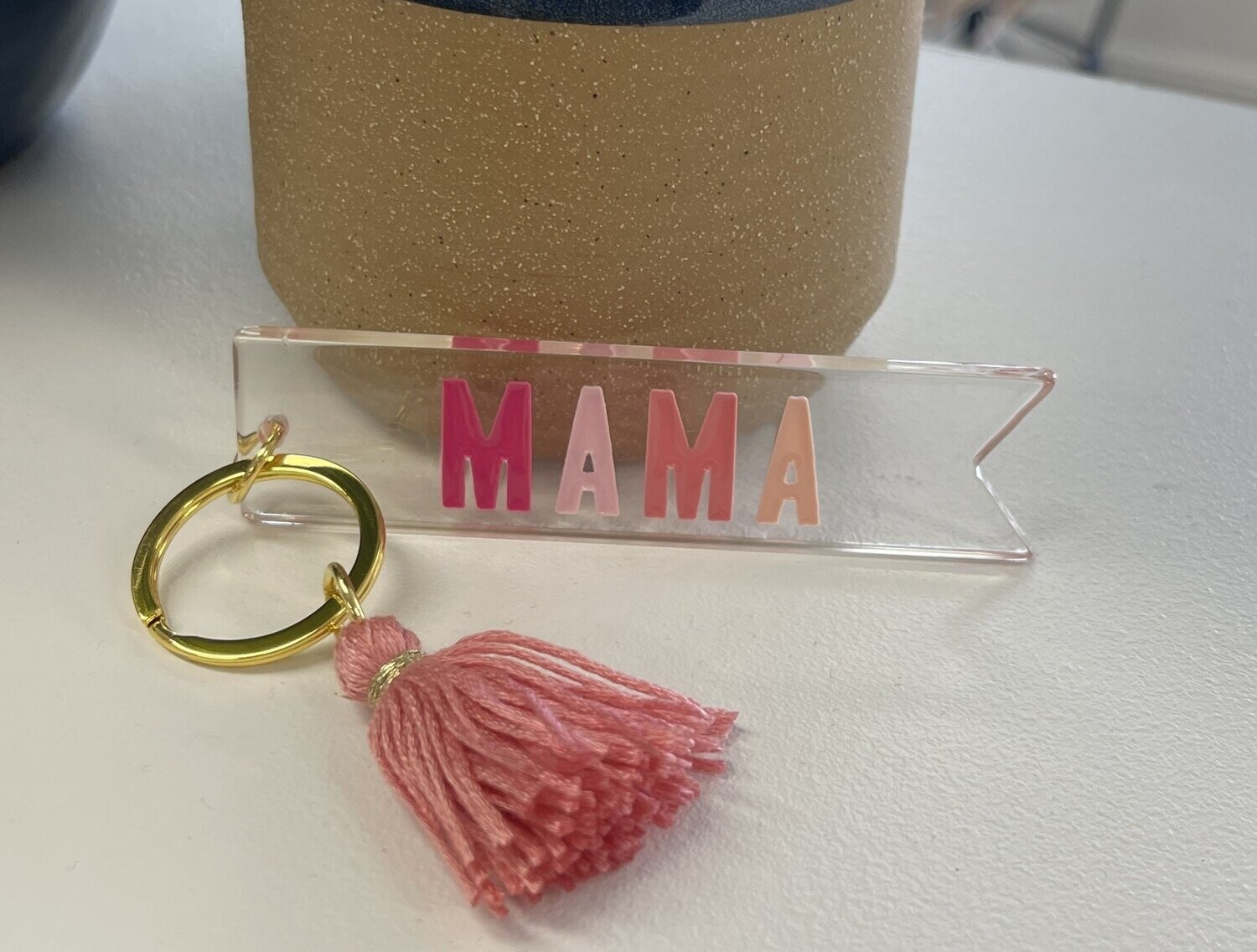 Acrylic Key Tag - Mama