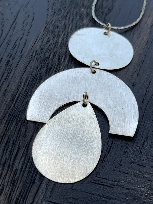 Silver Longer Necklace Charm