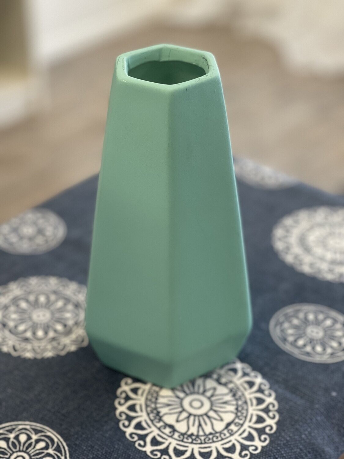 Turquoise Ceramic Vase