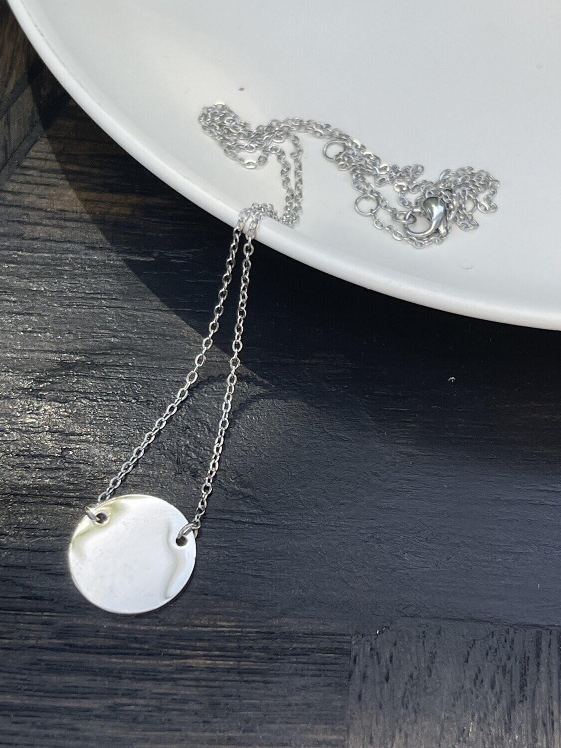 Necklace Charm -Silver