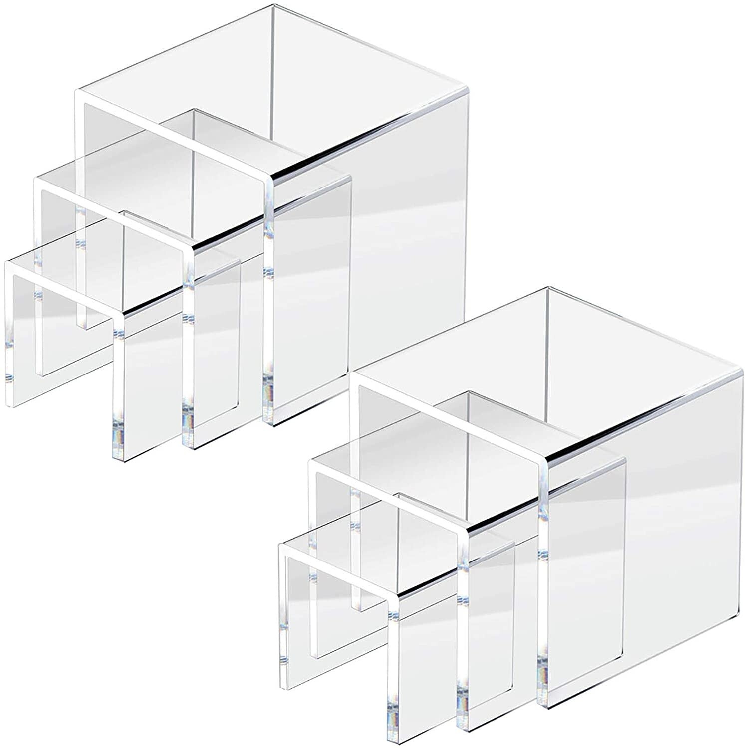 2 Set Acrylic Risers