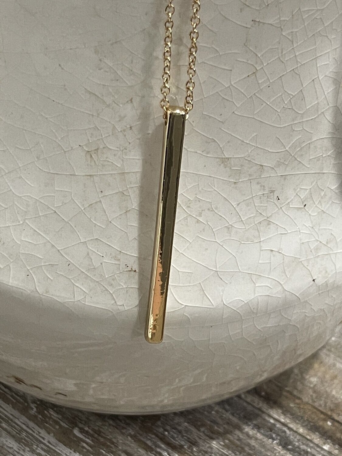 Gold Bar Necklace