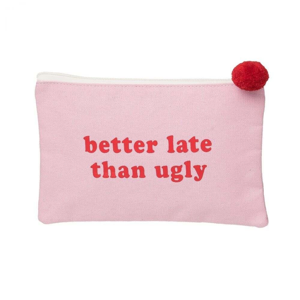 Better Late Than Ugly Canvas Bag