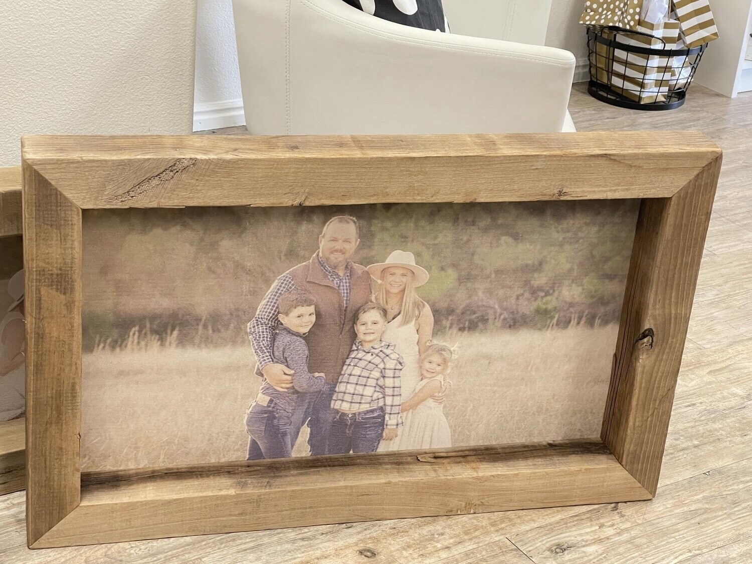 Timberwood Canvas Photo Frame 22X36