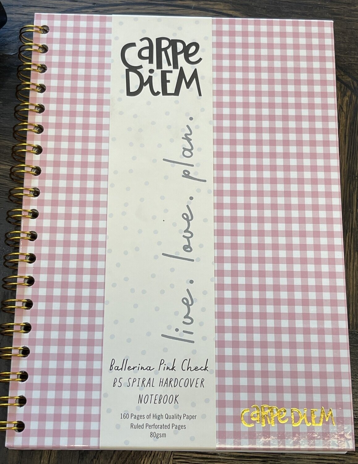 Hardcover Notebook - Ballerina Pink- B5