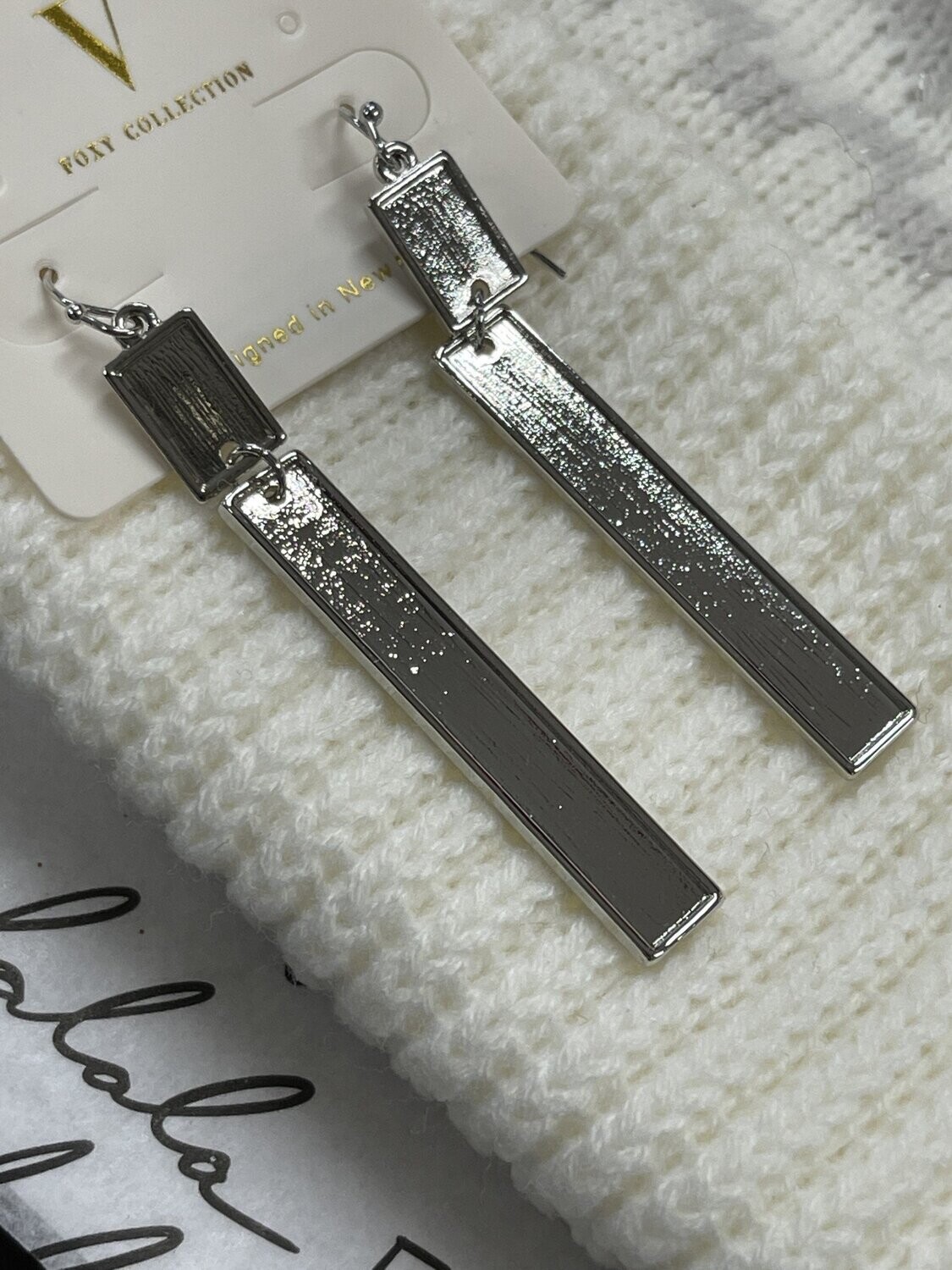 Silver Dangling Earrings