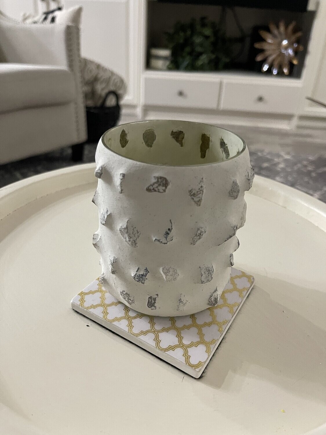Glass Mosaic Cylinder SM