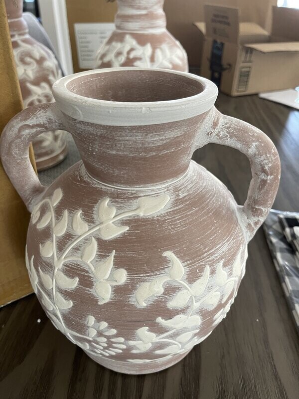 Floral Vase with Handles